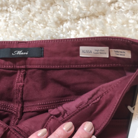 NWT Mavi Alissa high rise super skinny 27 - Picture 4 of 8